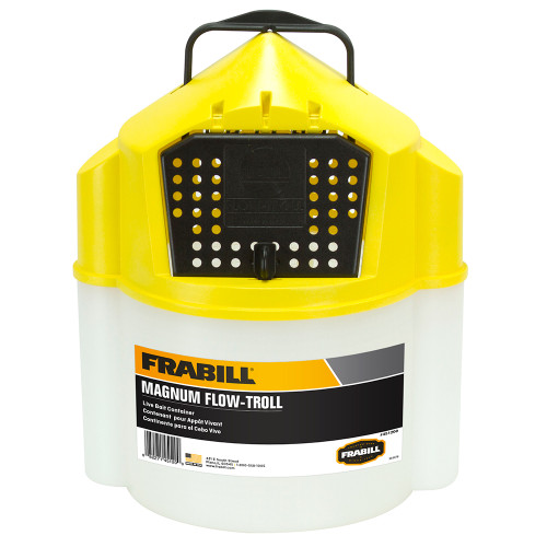 Frabill Magnum Flow Troll&reg; Bucket - 10 Quart 451200