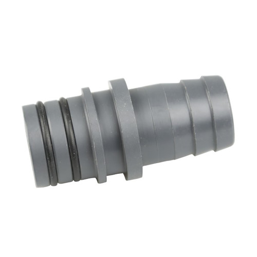 FATSAC 1-1/8" Quick Connect to 1" Barb w/O-Rings W748