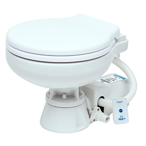 Albin Group Marine Toilet Standard Electric EVO Compact Low - 24V 07-02-009