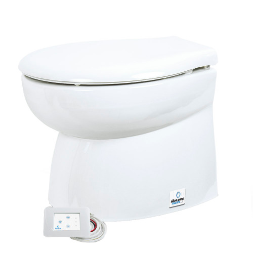 Albin Group Marine Toilet Silent Premium Low - 24V 07-04-017