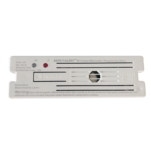Safe-T-Alert Combo Carbon Monoxide Propane Alarm Surface Mount - White 35-741-WHT