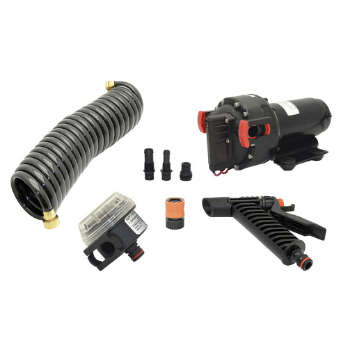 Johnson Pump Aqua Jet Washdown 4.0 GPM Pump Kit - 12V 64544