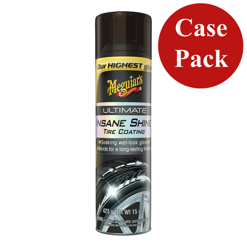 Meguiar&#39;s Ultimate Insane Shine&trade; Tire Coating - 15oz. *Case of 6* G190315CASE