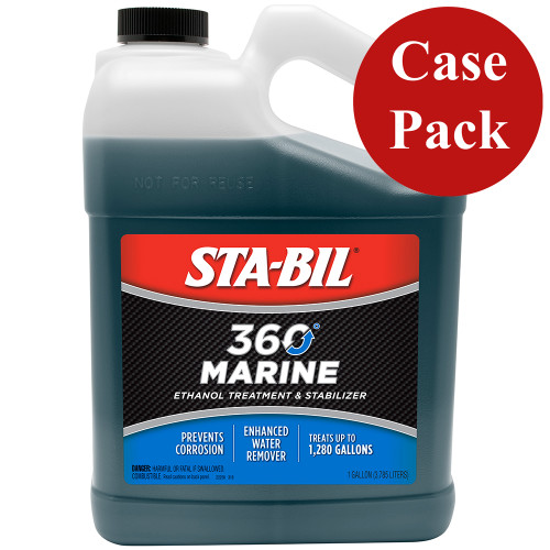 STA-BIL 360&reg; Marine&trade; - 1 Gallon *Case of 4* 22250CASE