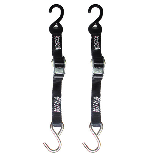 Rod Saver Quick Tite Trailer Tie-Down - 1" x 2&#39; - Pair 1QT2