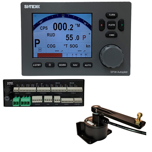 SI-TEX SP38-4 Autopilot Core Pack Including Rotary Feedback Only, No Compass or Pump SP38-4