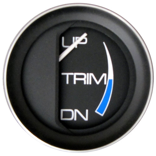 Faria Coral 2" Trim Gauge f/Mercury/Mariner/Mercruiser/Volvo DP/Yamaha (&#39;01 &amp; Newer) 13017