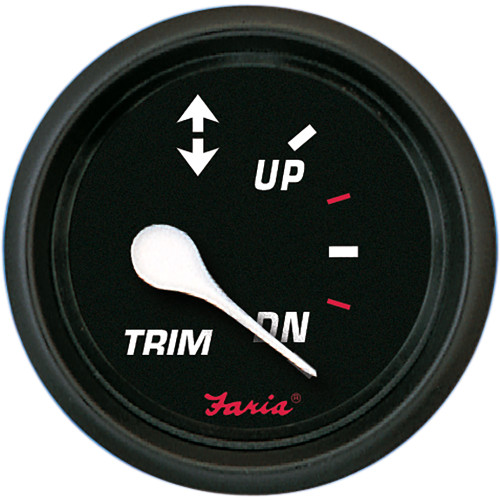 Faria Professional Red 2" Trim Gauge 14607