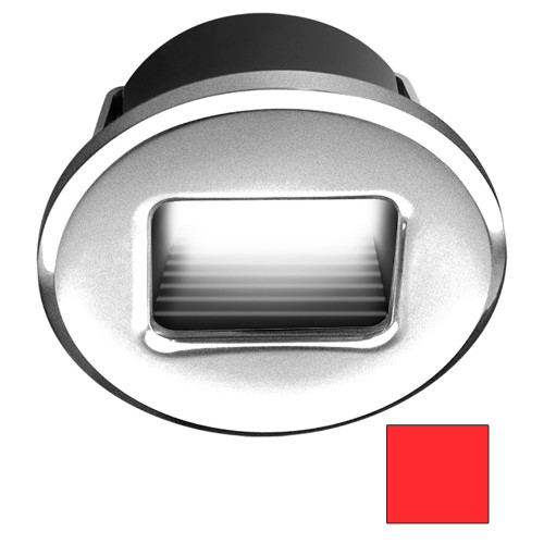 i2Systems Ember E1150Z Snap-In - Brushed Nickel - Round - Red Light E1150Z-41H