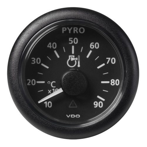 Veratron 52 MM (2-1/16") ViewLine Pyrometer - 100&deg;C to 900&deg;C - Black Dial &amp; Bezel A2C59512332