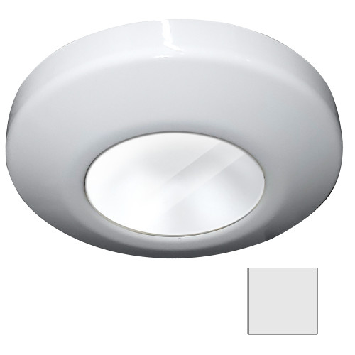 i2Systems Profile P1101 2.5W Surface Mount Light - Cool White - White Finish P1101Z-31AAH