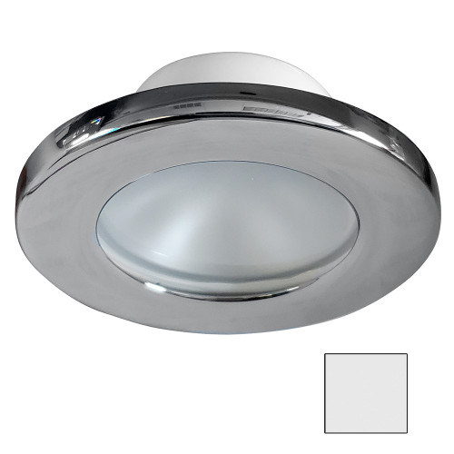 i2Systems Apeiron A3101Z 2.5W Screw Mount Light - Cool White - Polished Chrome Finish A3101Z-11A08N