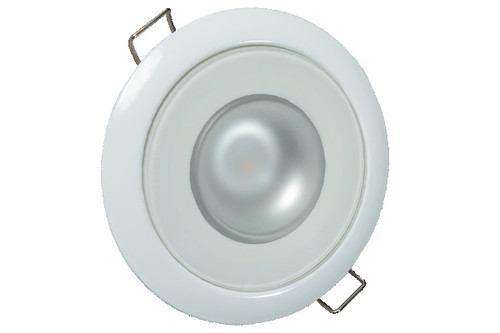 Lumitec Mirage Down Light Spectrum RGBW White Finish 113127