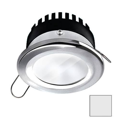 i2Systems Apeiron PRO A506 - 6W Spring Mount Light - Round - Cool White - Brushed Nickel Finish A506-41AAG