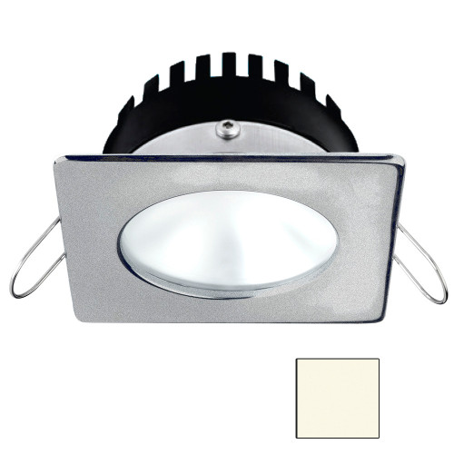i2Systems Apeiron PRO A506 - 6W Spring Mount Light - Square/Round - Neutral White - Brushed Nickel Finish A506-42BBD
