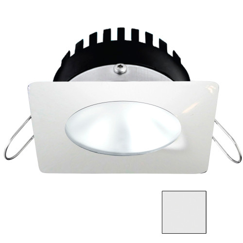 i2Systems Apeiron PRO A506 - 6W Spring Mount Light - Square/Round - Cool White - White Finish A506-32AAG