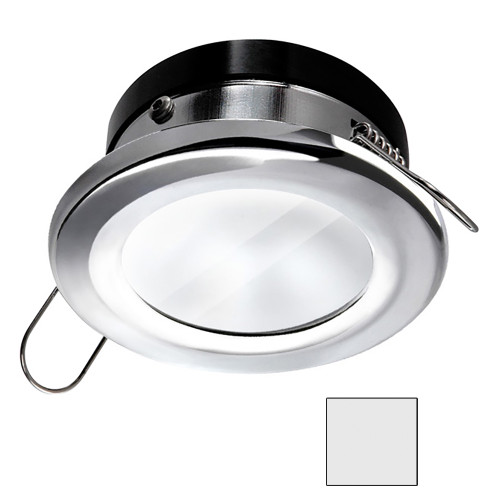 i2Systems Apeiron A1110Z - 4.5W Spring Mount Light - Round - Cool White - Chrome Finish A1110Z-11AAH