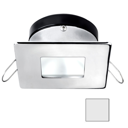 i2Systems Apeiron A1110Z - 4.5W Spring Mount Light - Square/Square - Cool White - Chrome Finish A1110Z-14AAH