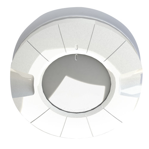 Lumitec Aurora LED Dome Light - White &amp; Red Output - Flush Mount 101605
