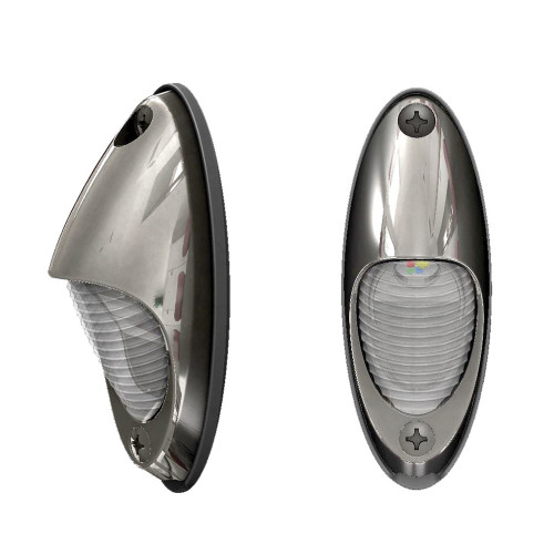 Lumitec Nautilus Piling Light - Warm White - Stainless Steel Housing 101633