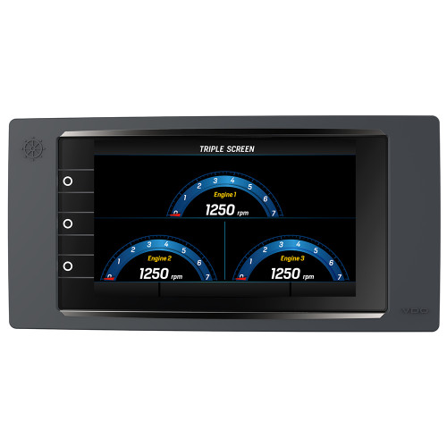 Veratron 7" AcquaLink&reg; Multifunction TFT Display - 12/24V - 800 x 480 Resolution - Black A2C59501997