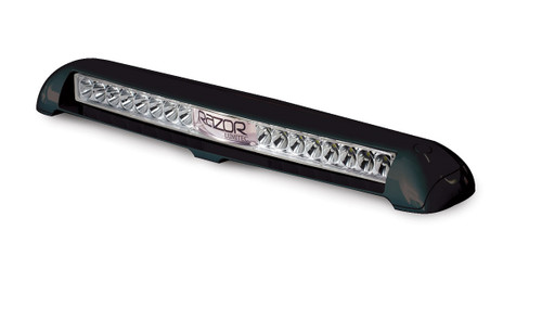 Lumitec Razor Spot Light Bar Flush Mount White LED Black Housing 12/24v 101589