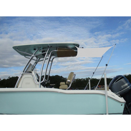 Carver 5&#39; T-Shade T-Top Shade Extension - White TS5-WHT