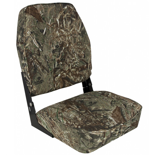 Springfield High Back Camp Folding Seat - Mossy Oak Duck Blind 1040647