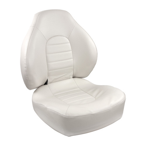 Springfield Fish Pro Mid Back Folding Seat - White 1041636