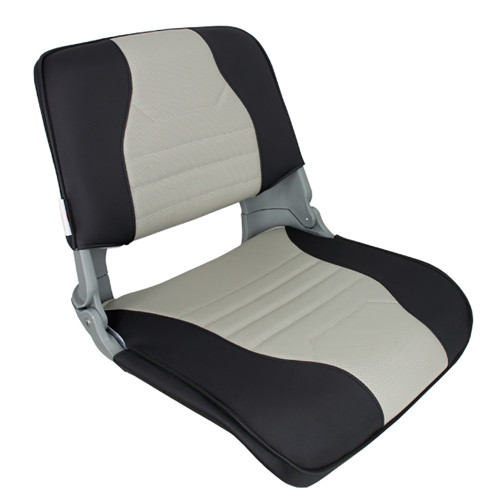 Springfield Skipper Deluxe Folding Seat - Charcoal/Grey 1061057