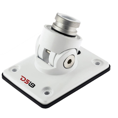 DS18 Hydro Universal Flat Mount - White FLMBX/WH