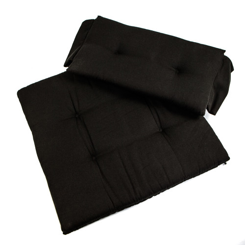 Whitecap Director&#39;s Chair II Replacement Seat Cushion Set - Black 87241