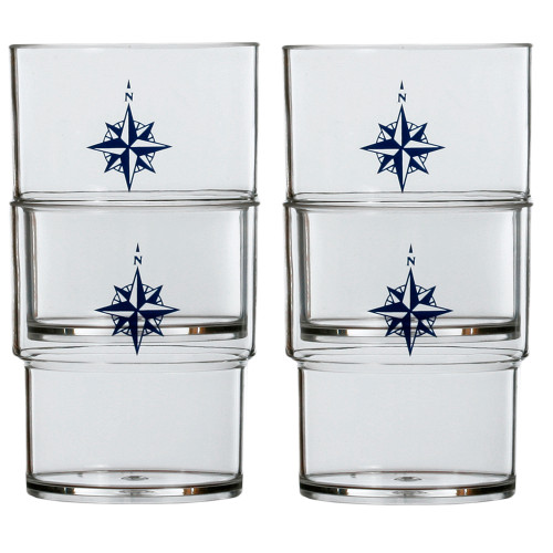 Marine Business Stackable Glass Set - NORTHWIND - Set of 12 15103C