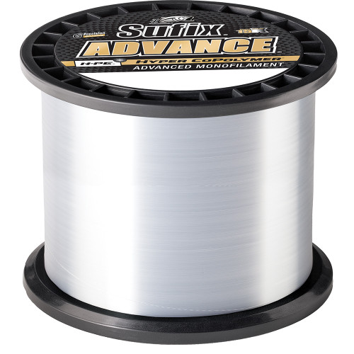 Sufix Advance&reg; Monofilament - 12lb - Clear - 1200 yds 604-1012