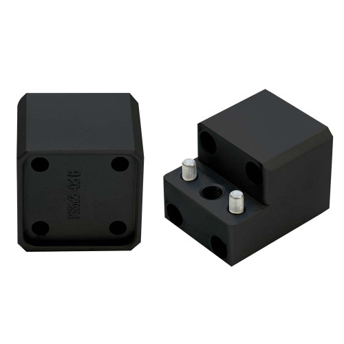 PTM Edge Board Rack Mounts - 4 Bolt -Black P13168-1300TEBK