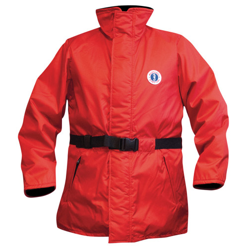 Mustang Classic Flotation Coat - Red - Small MC1506-4-S-206