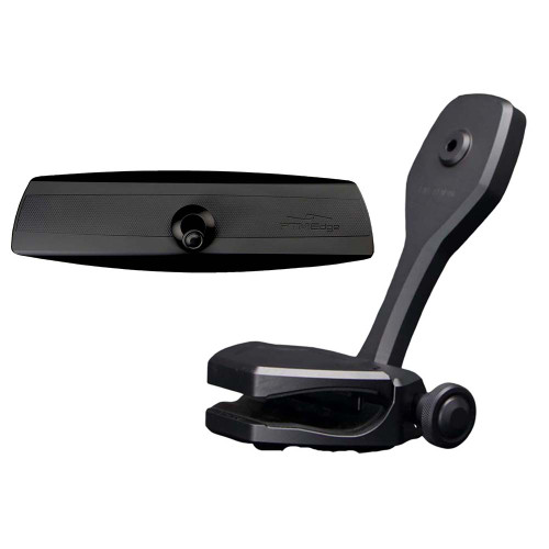 PTM Edge Mirror/Bracket Kit w/VR-140 Elite Mirror &amp; ZXR-361 (Black) P12848-1361TEBBK