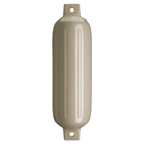 Polyform G-4 Twin Eye Fender 6.5" x 22" - Sand G-4-SANDWO