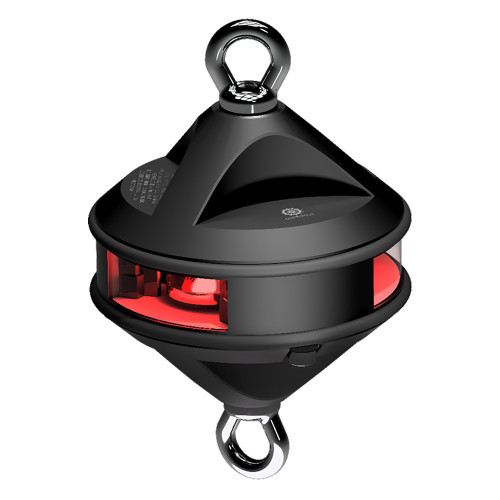 Lopolight Series 200-014 - Hoist Light - 2NM - Red - Black Housing 200-014G2-H1C-B