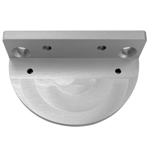 Lopolight Mounting Plate f/X01 Series Vertical Sidelights - Silver 401-017