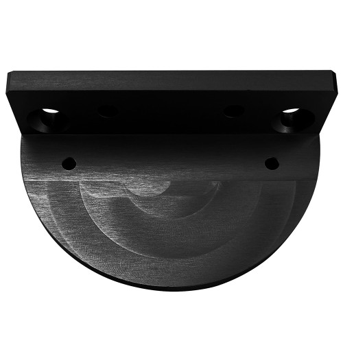 Lopolight Mounting Plate for X01 Series Vertical Sidelights - Black 401-017-B