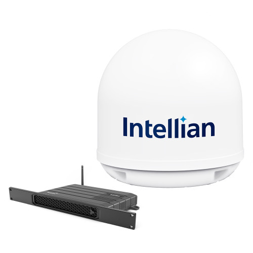 Intellian FB250 Inmarsat Fleet Broadband Maritime Terminal w/19" Rack Mount BDU F4-A250-R
