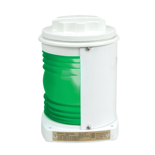 Perko White Plastic Green Side Light 1127GA0WHT