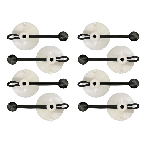 Carver Suction Cup Tie Downs - 8-Pack 61005