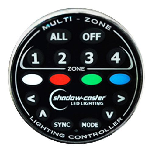 Shadow-Caster Round Zone Controller 4 Channel Remote f/MZ-LC or SCM-LC SCM-ZC-REMOTE