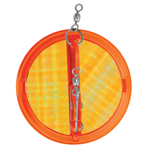 Luhr-Jensen 4-1/8" Dipsy Diver - Fire/Silver Bottom Moon Jelly 5560-001-2510