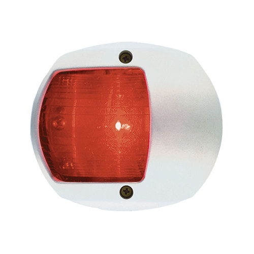 Perko LED Side Light - Red - 12V - White Plastic Housing 0170WP0DP3