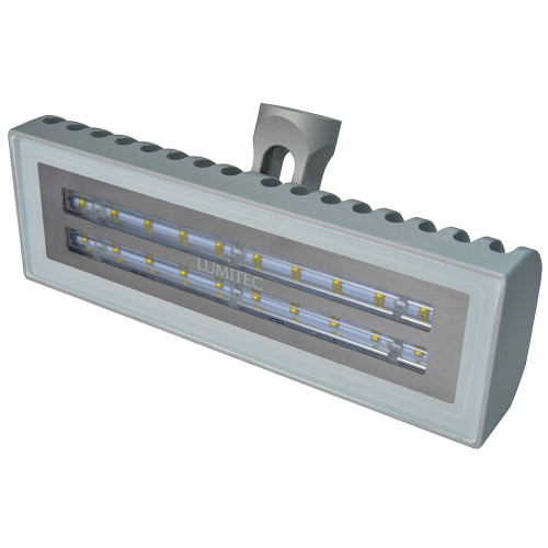 Lumitec Maxillume2 - High Power/Pedestal Mount Flood Light - Brushed Finish - White Dimming 101133