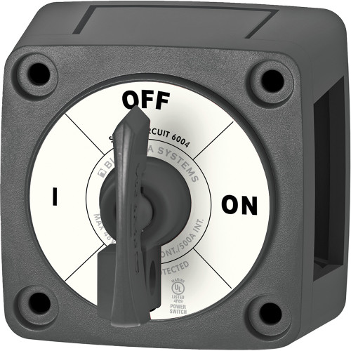 Blue Sea 6004200 Single Circuit ON-OFF w/Locking Key - Black 6004200