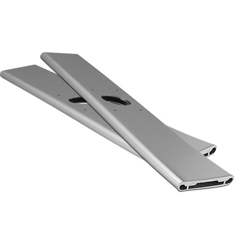 TACO T-Top Extrusion Plate Pre-Drilled for Grand Slams - 20" - Pair GSE-1939BSA20